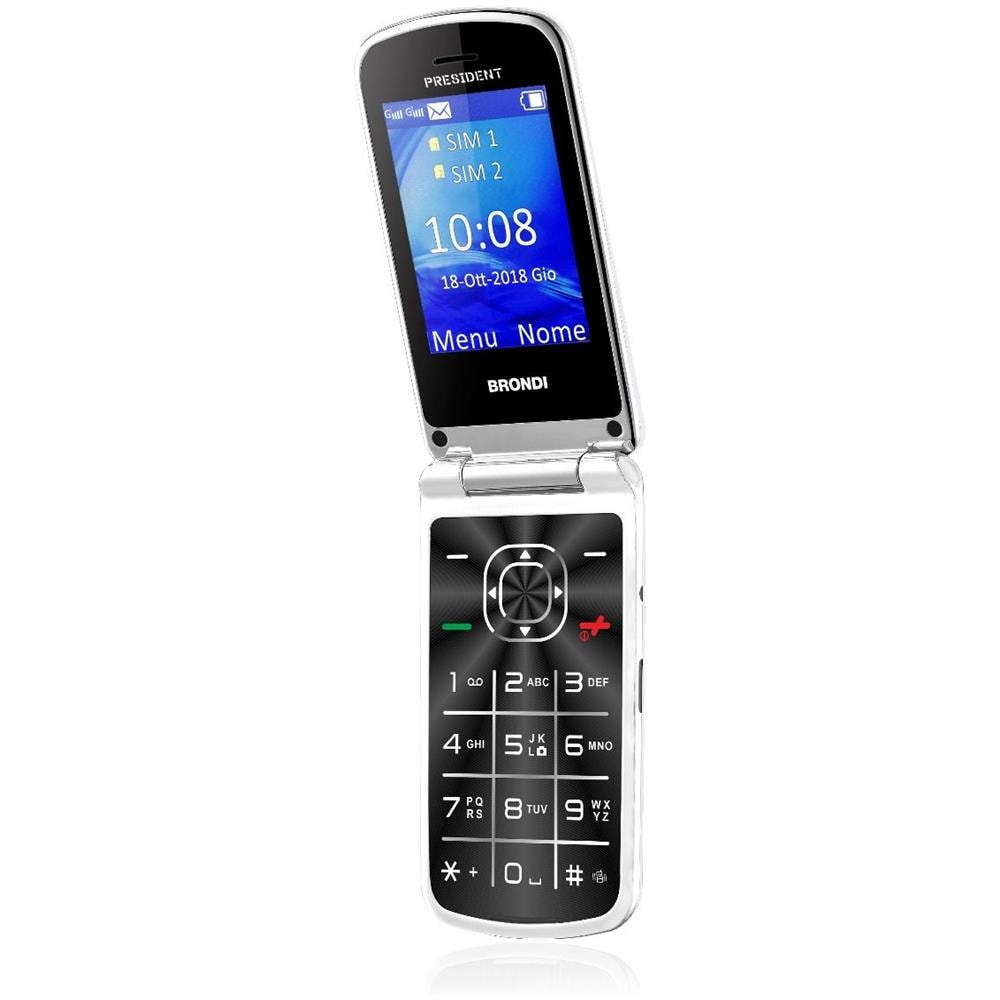 President Telefono Cellulare Dual Sim Display 3" +Slot MicroSD Fotocamera 1.3Mpx Radio FM e Bluetooth - Italia - Foto 2
