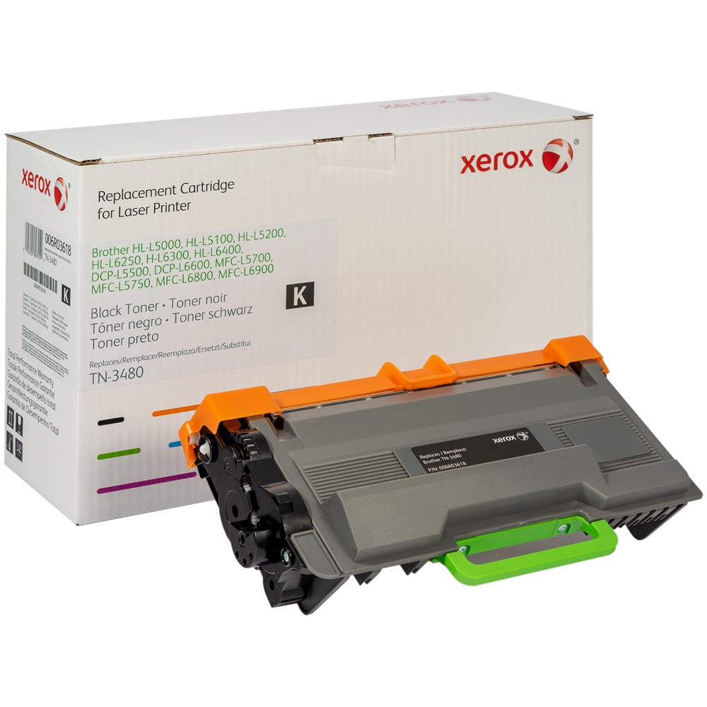 TONER COMPATIBILE - TN3480  Nero per DCP-L5500 Capacità 8000 Pagine - Foto 1