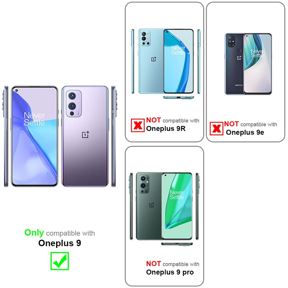 Custodia Compatibile Con Oneplus 9 In Agata Argento - Clear View Specchio Coperchio Protettivo Con Funzione Di Supporto Protezione A 360 Gradi - Foto 2