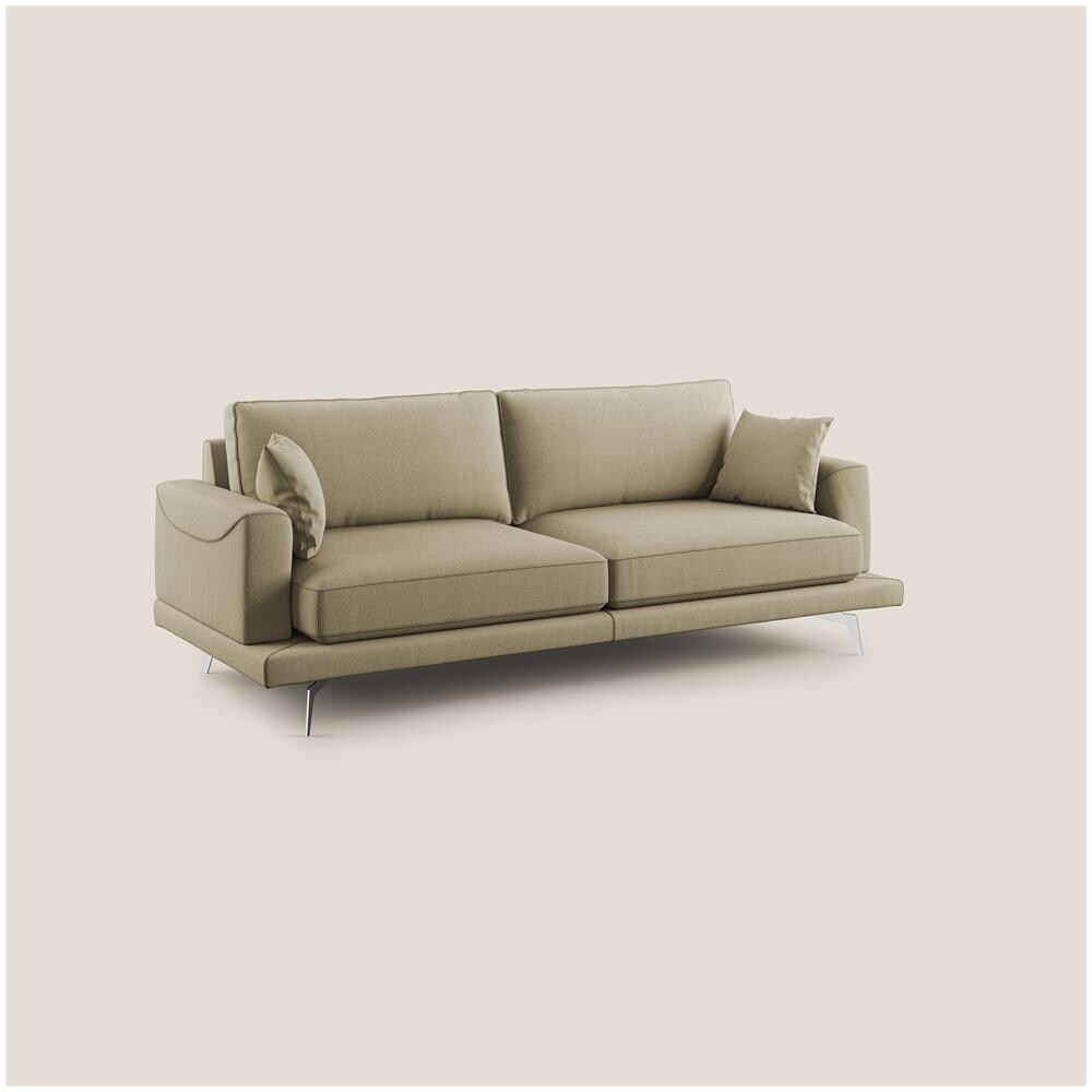 Dorian Divano Lineare Antimacchia T05 Cammello - Foto 2