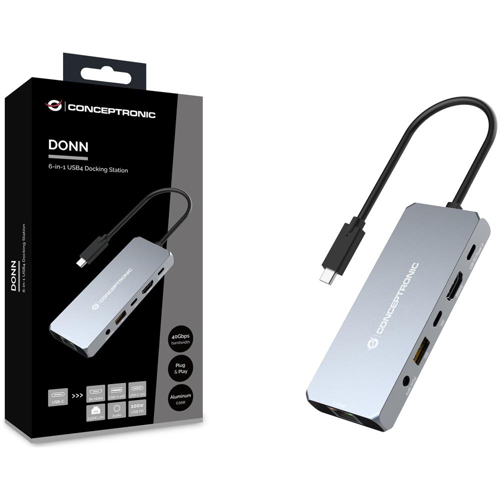 6-IN-1 USB4 DOCKING STATIONG - Foto 2