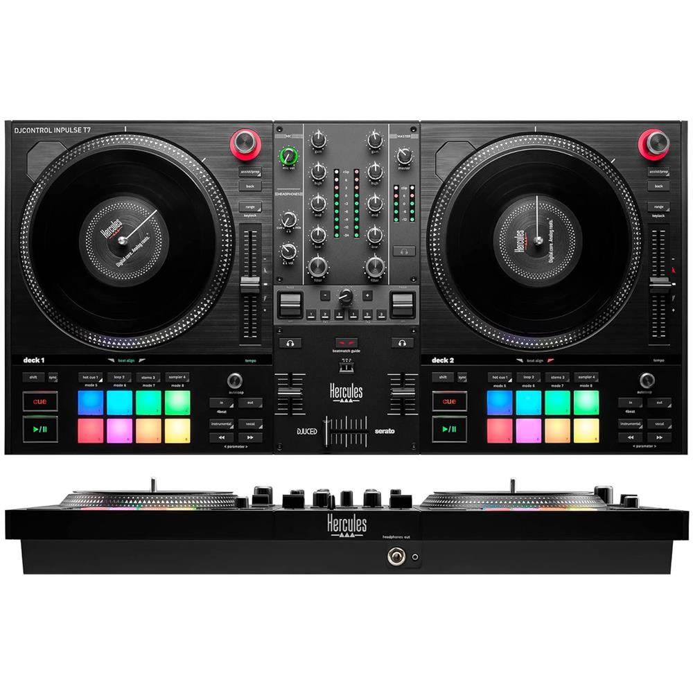 DJControl Inpulse T7 2 Piatti Motorizzati Software Serato DJ Lite e DJUCED Inclusi - Foto 1