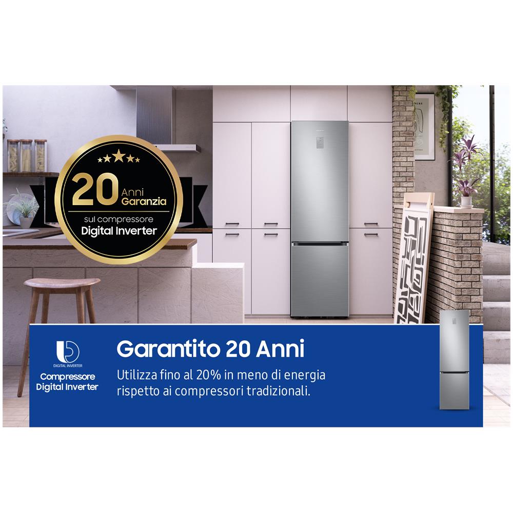 Frigorifero Combinato RB38C675CS9/EF No Frost Classe D Capacità Lorda / Netta 390/275 Litri Colore Acciaio inox - Foto 10