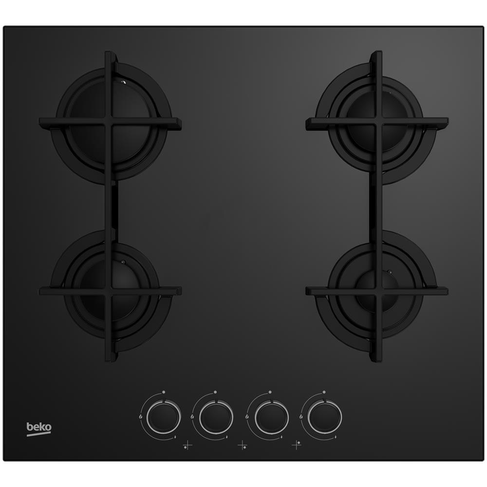 Piano Cottura HILG64225SB Gas 4 Zone Cottura da 60cm Colore Nero - Foto 1