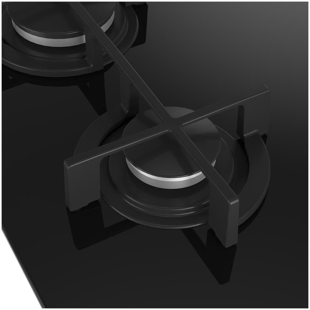 Piano Cottura HILG64225SB Gas 4 Zone Cottura da 60cm Colore Nero - Foto 5