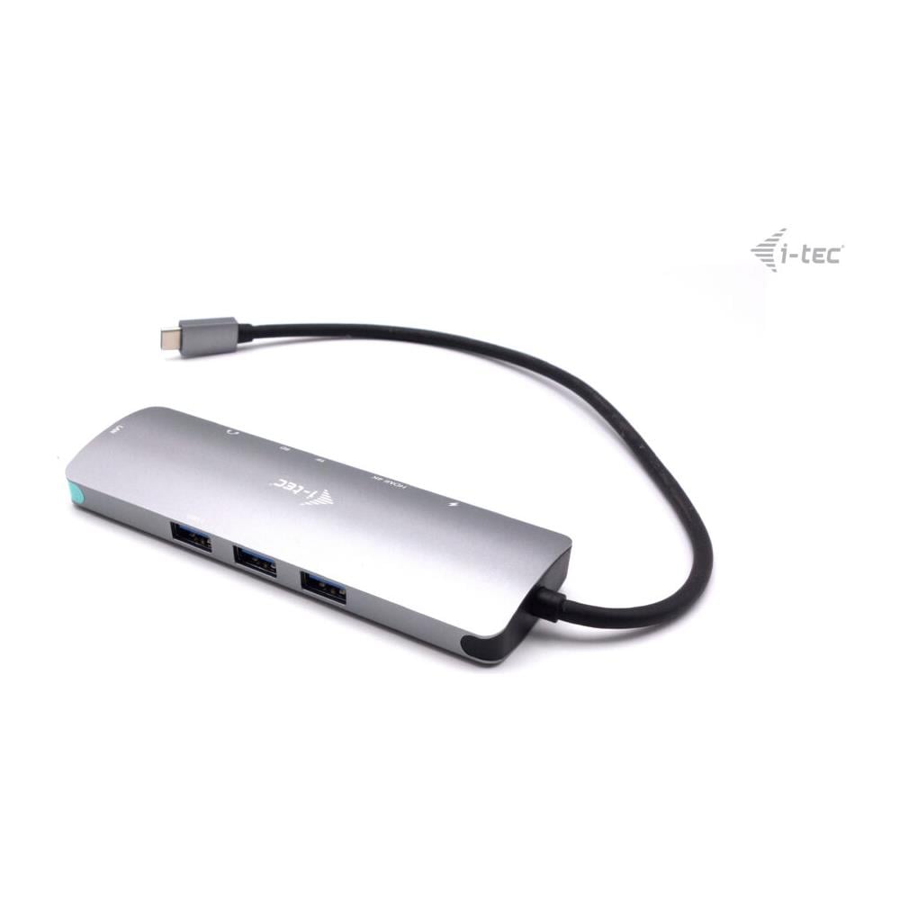 USB-C Metal Nano Docking Station 4K HDMI LAN with Power Delivery 100W + Universal Charger 100W - Foto 2