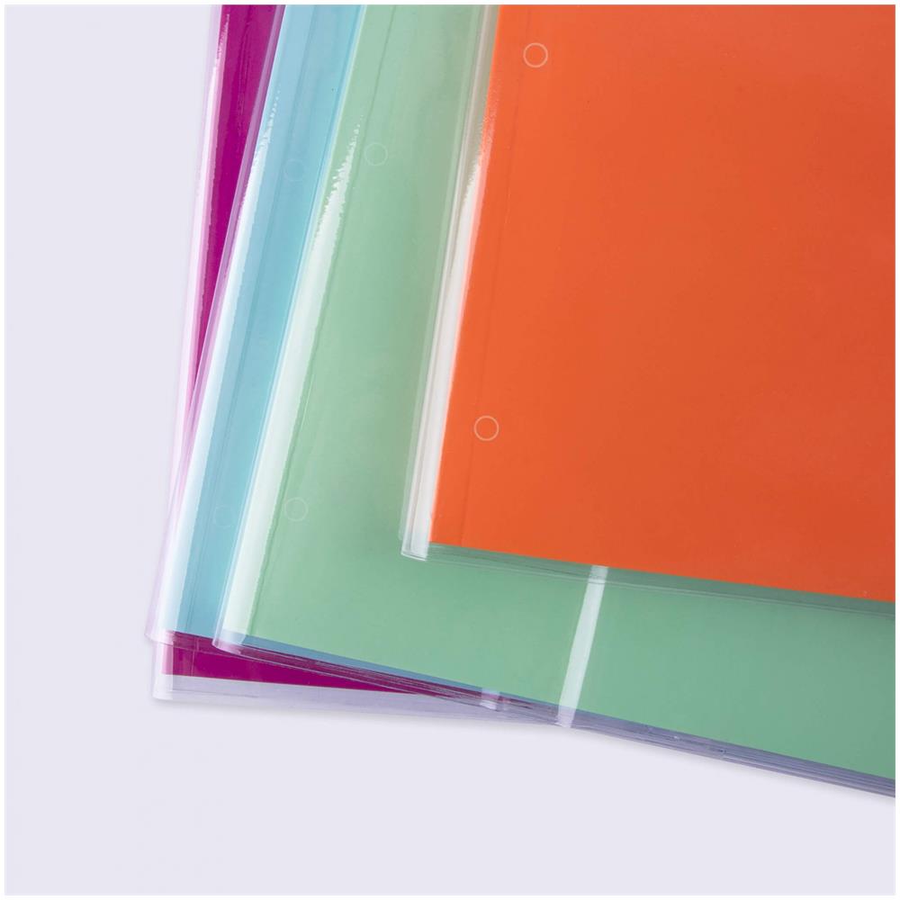 16914 copertina per libro e rivista 5 pz Trasparente - Foto 6