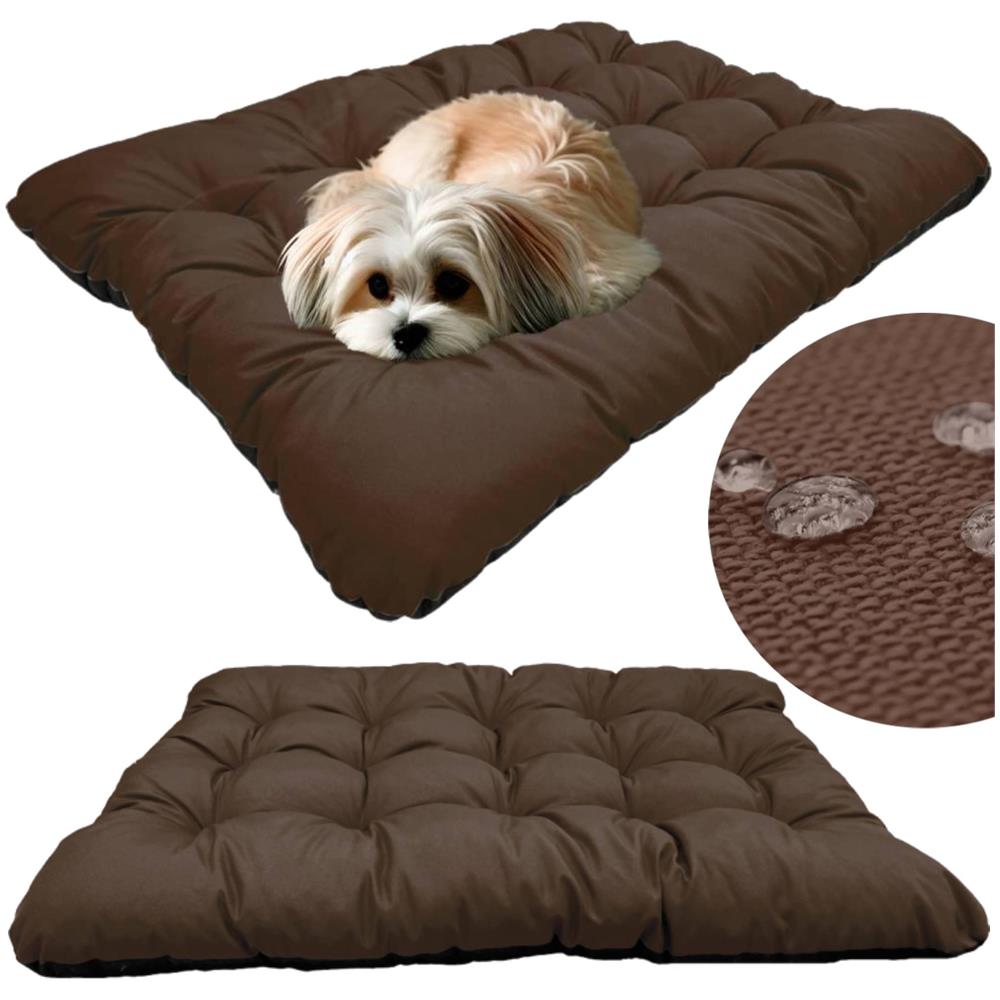 100x70 cm PRESTIGE Cuccia per cani impermeabile personalizzabile Marrone - Foto 1