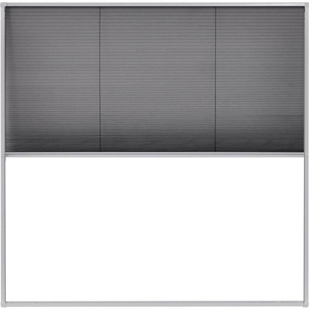 Zanzariera Plissettata Per Finestre In Alluminio 120x120 Cm - Foto 2