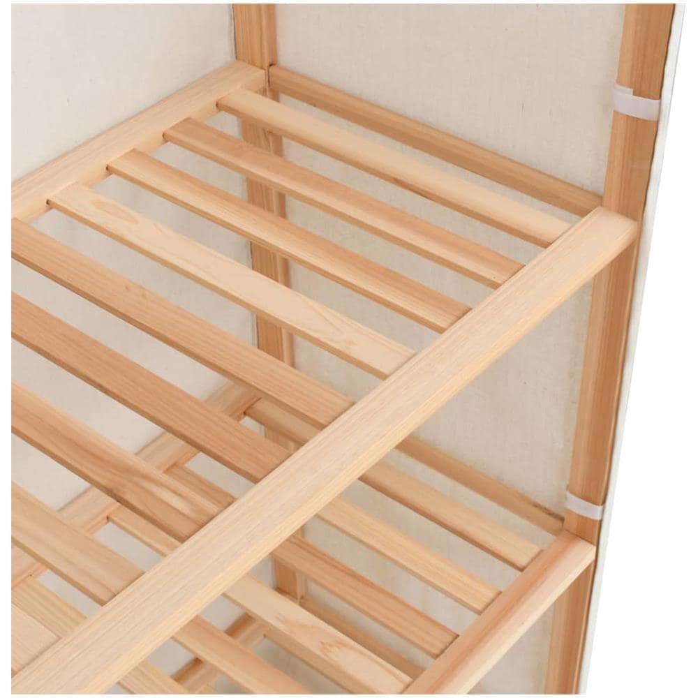 Armadio Per Indumenti A 3 Ripiani 79x40x170 Cm - Foto 6