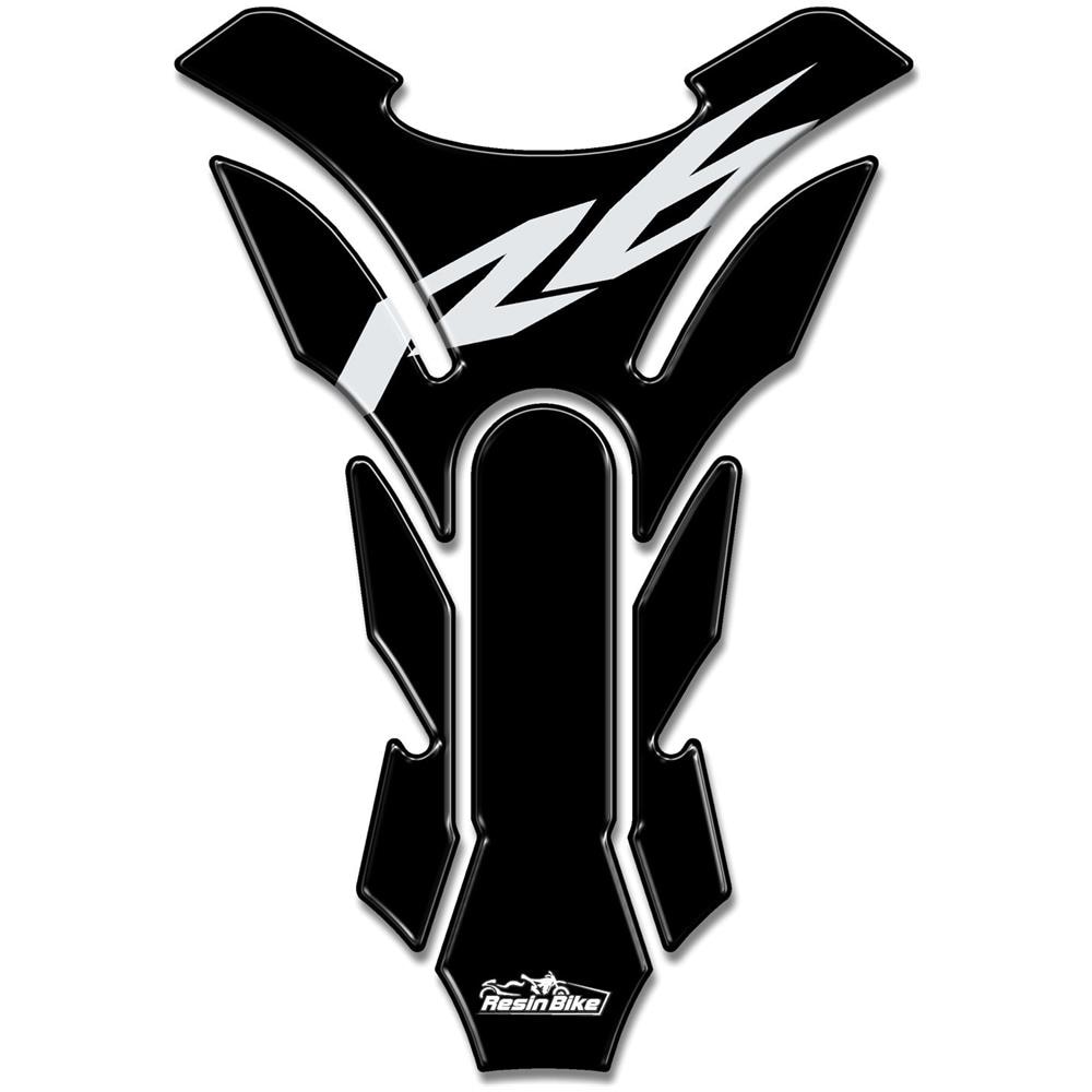 Adesivo Resinato Paraserbatoio Per Yamaha R6 - Nero - Foto 1