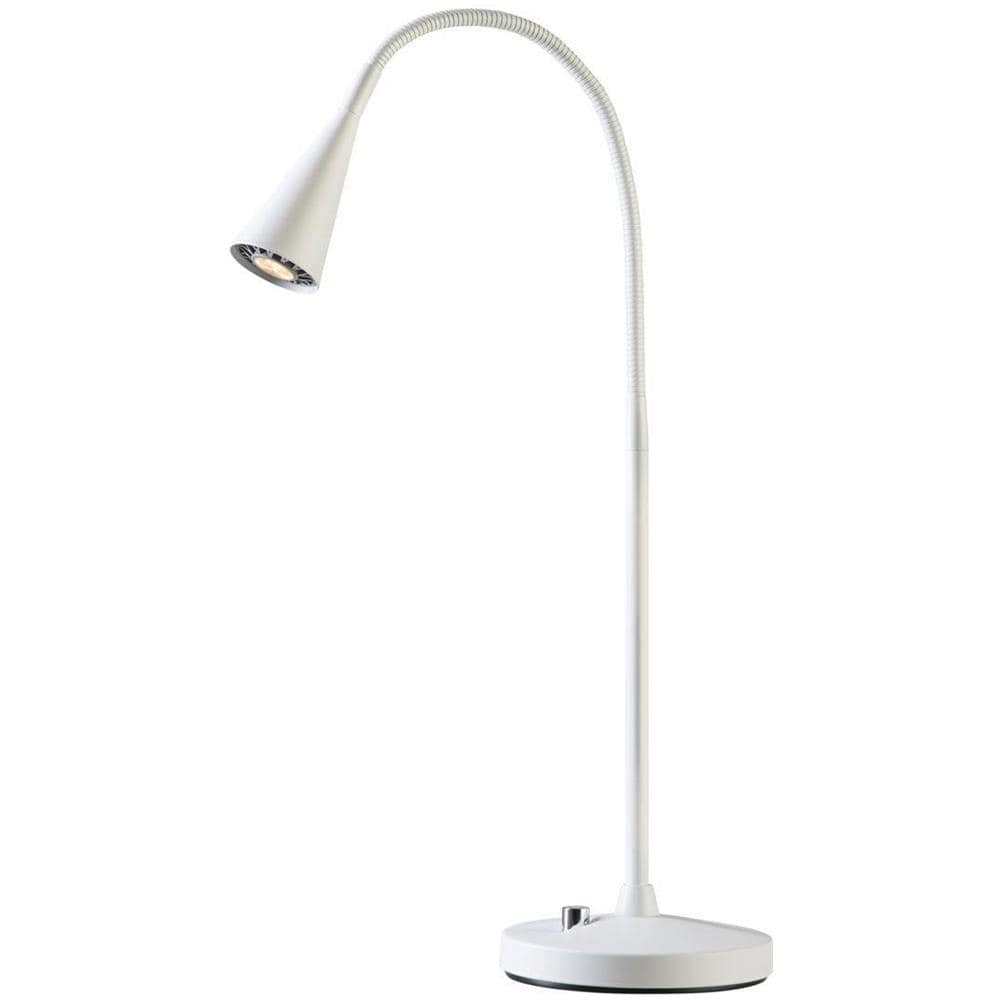 Belidro - Lampada Da Tavolo A 1 Luce Bianco Opaco - Foto 3