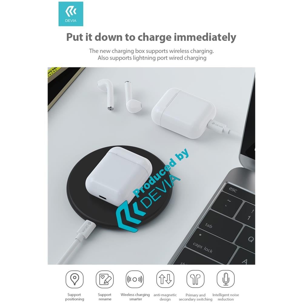 Auricolari Doppi Wireless Bluetooth 5.0 Tws Kintone V2 - Foto 1