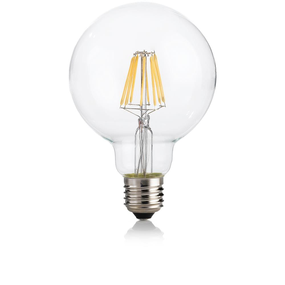 Lampadina E27 Globo D095 08w 3000k Cri80 Trasp - 101323 - Foto 1