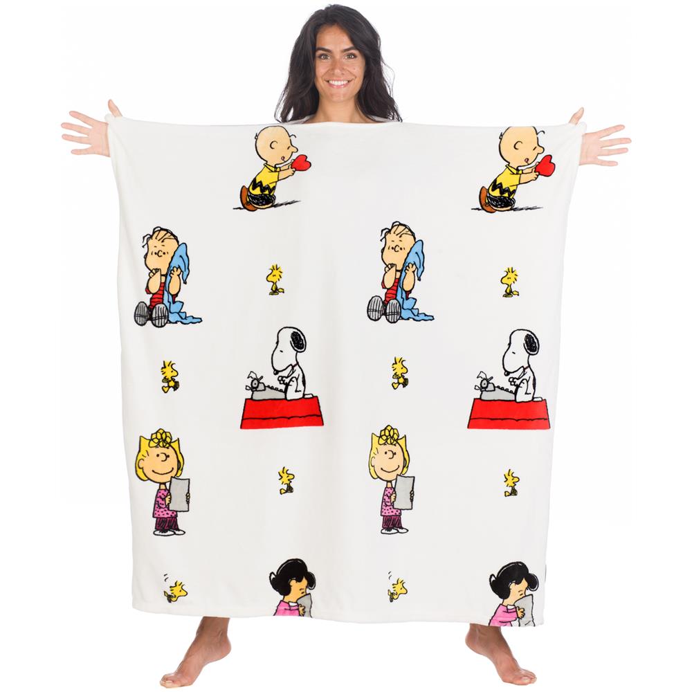 Coperta Indossabile Per Bambini Peanuts Multicolore - Foto 1