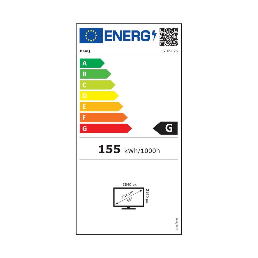 ST6502S Pannello piatto per segnaletica digitale 165,1 cm (65") LED 400 cd /m² 4K Ultra HD Nero Processore integrato Android 8.0 18/7 - Foto 1
