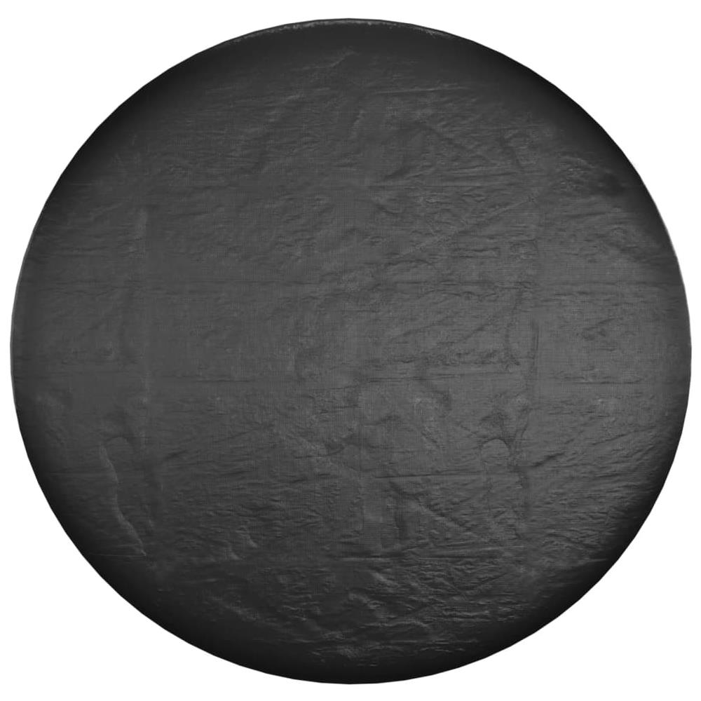 Copertura Mobili Da Giardino Con 10 Occhielli 230x90cm Rotonda - Foto 3