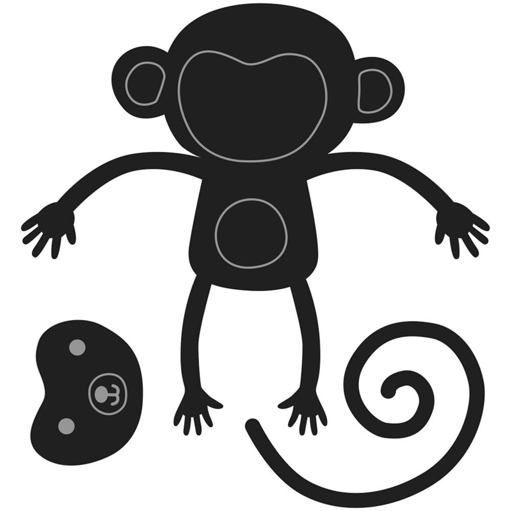 Fustella Da Taglio Scimmia - Foto 1