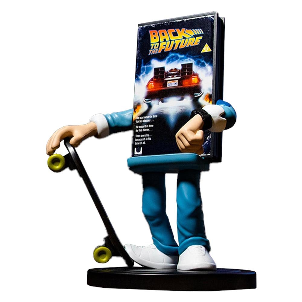 Numskull - Power Idolz - Ritorno Al Futuro - Marty Mcfly - Caricabatterie Wireless Per Telefoni Con Base Luminosa - Carica Rapida Da 10 W - Foto 1