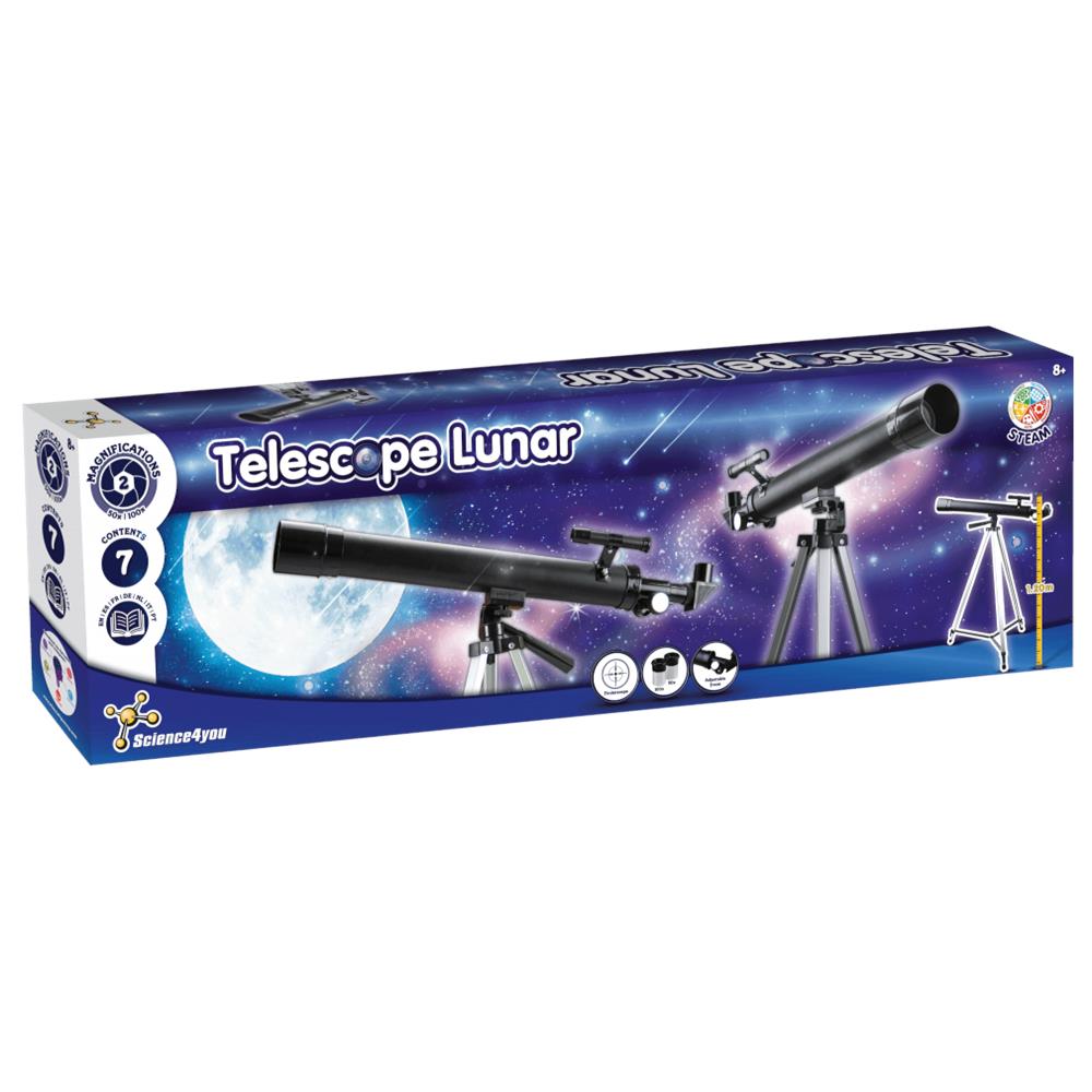 Microscopio Lab + Manuale Con Esperimenti + 11 Strumenti 6+ Anni - Foto 1