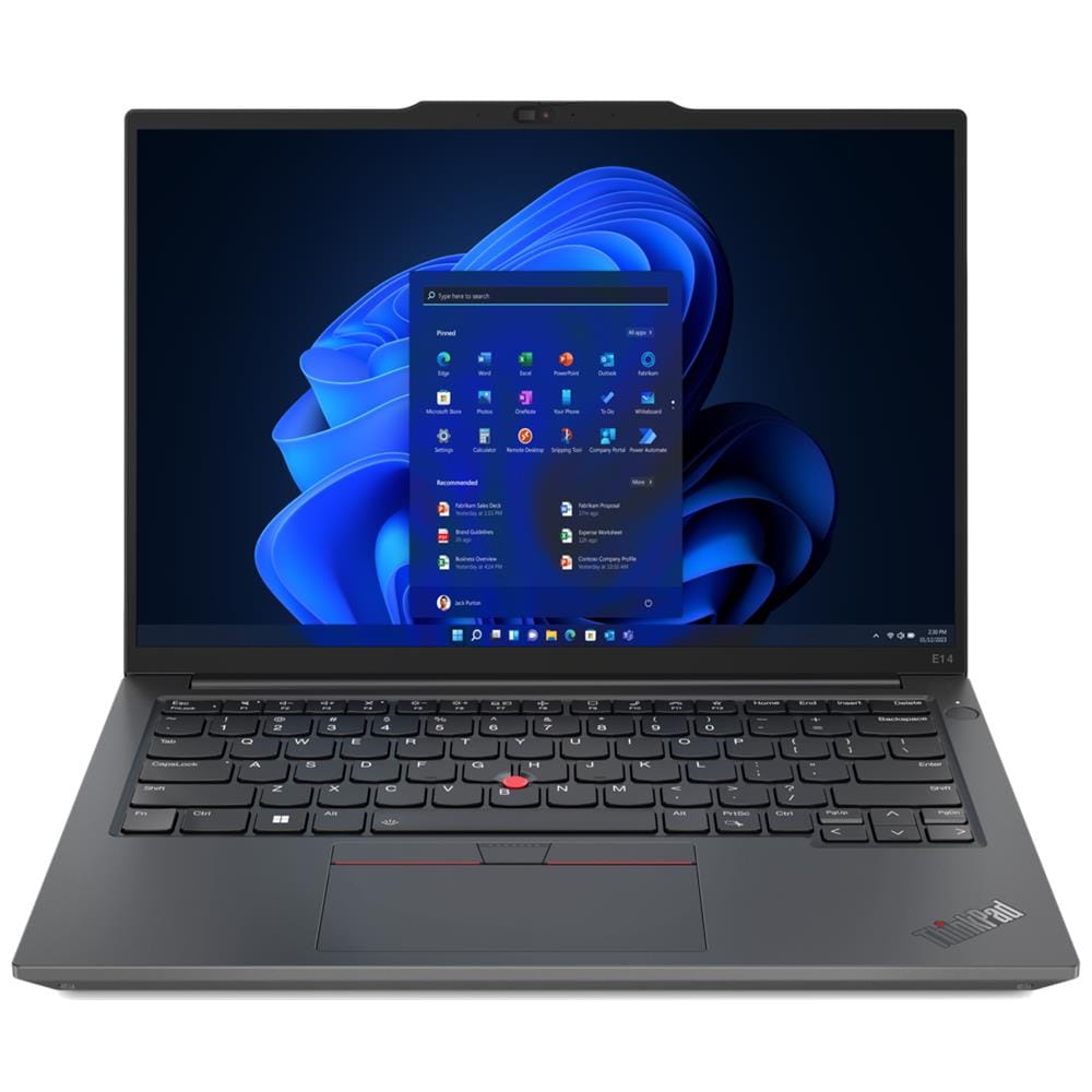 Ultrabook ThinkPad E14 G5 Monitor 14" WUXGA Intel Core i7-1355U Ram 16 GB SSD 512GB 2x USB 3.2 Windows 11 Pro - Foto 1