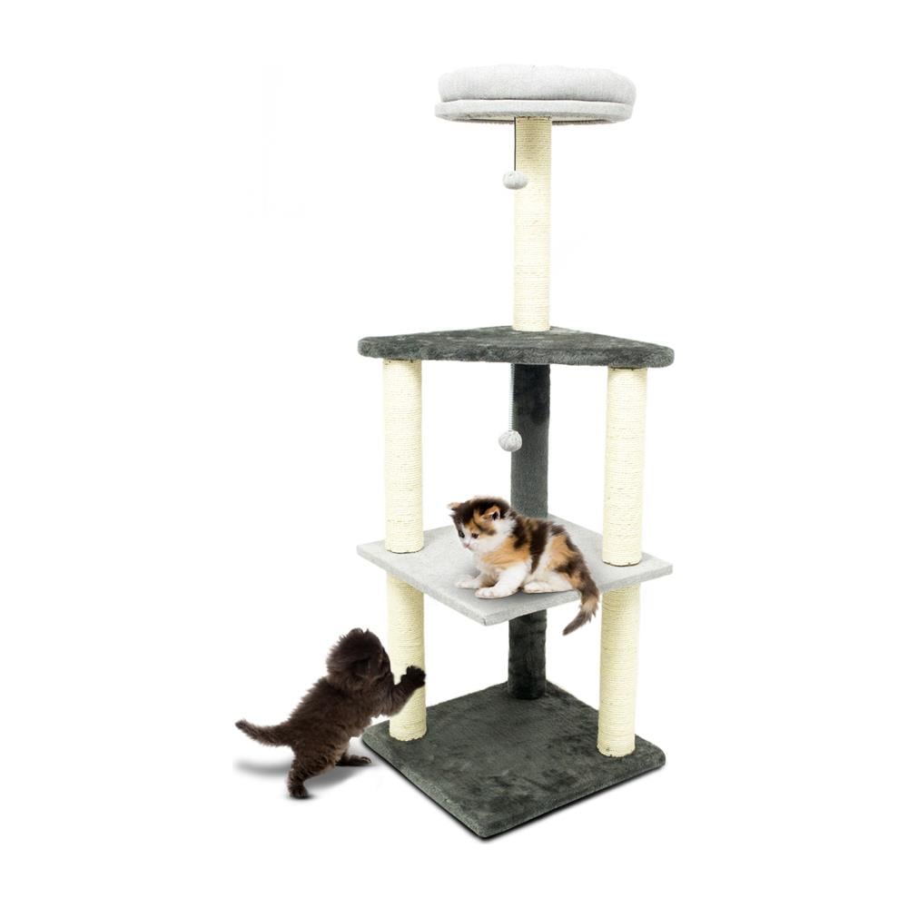 Tiragraffi Ad Albero Giocattolo Palestra Per Gatti Modello Triple - Foto 1