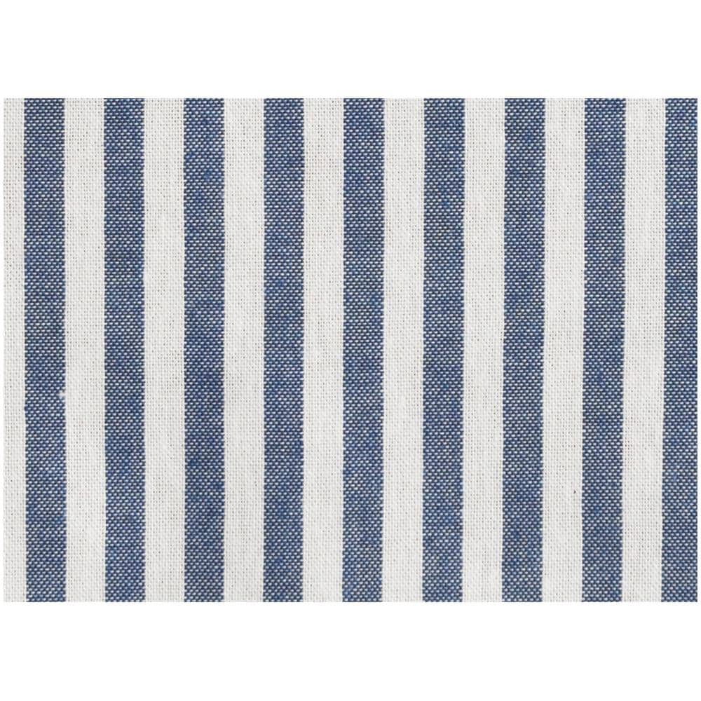 Tovaglia Per Salotto Cucina In Miros Misto Cotone Made In Italy Bastoncino Rp 90x90 Blu - Foto 2