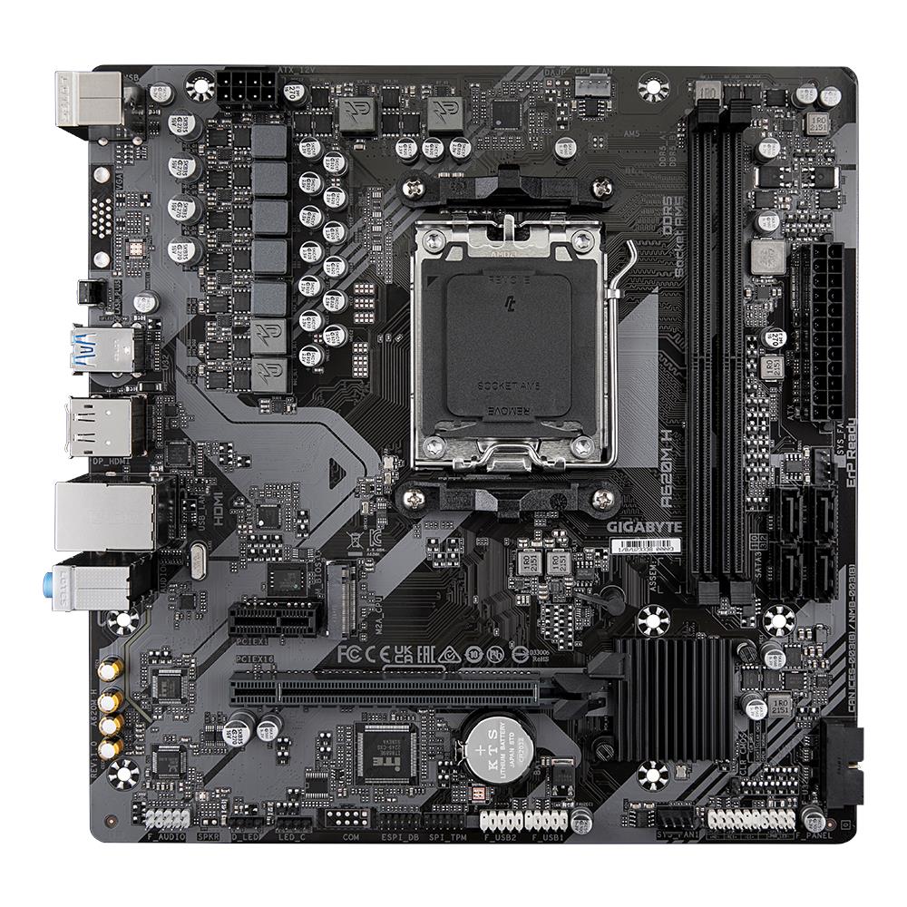 Scheda Madre A620M H Socket AM5 Chipset AMD B620 micro ATX - Foto 2