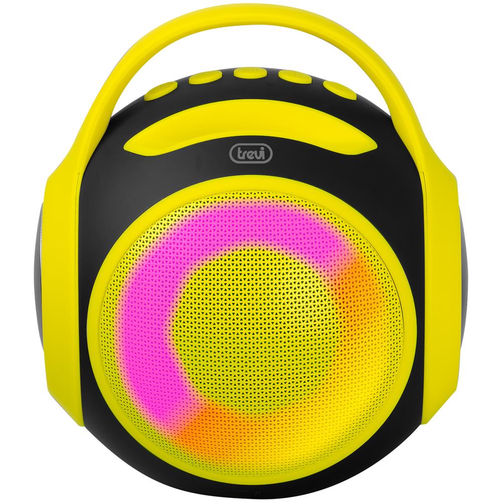 Altoparlante da Festa XR 8A 202 Impermeabile Bluetooth USB MicroSD Colore Giallo - Foto 2
