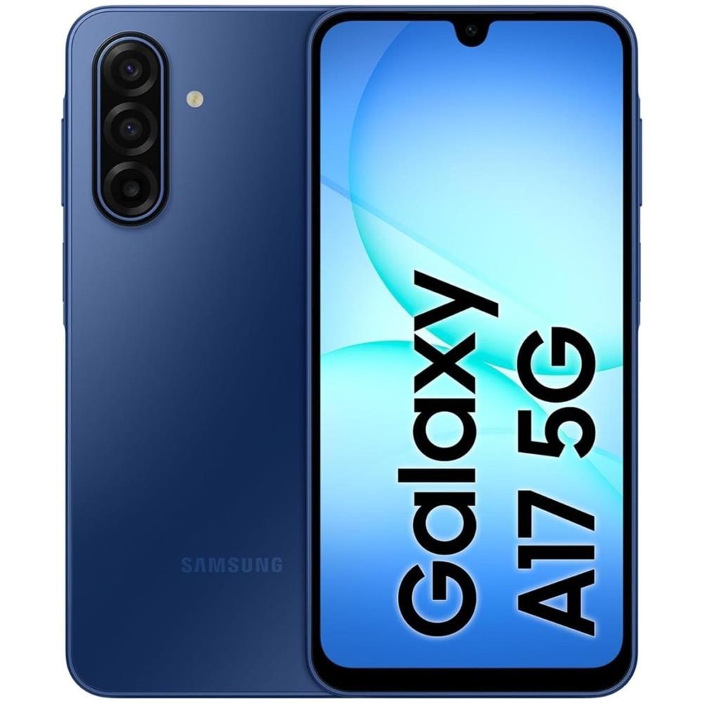 Galaxy A17 5G 128GB 4GB Ram Display sAMOLED 6.7" Main Camera 50MP USB Type-C Dual nanoSim ibrida Android 15 Exynos 1330 5000 mAh Blue - Foto 1