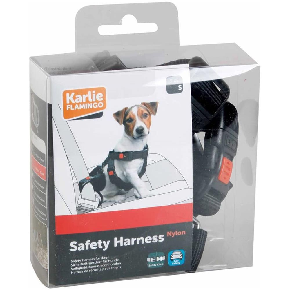 Pettorina Di Sicurezza Per Auto Taglia S 35-50cm Nera 1032109 - Foto 2