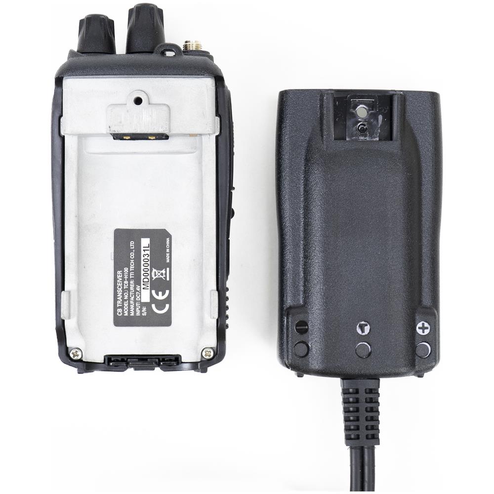 Stazione Radio Cb Portatile Tcb-h100, Alimentazione 12v / 24v, Roger Beep, Squelch - Foto 6