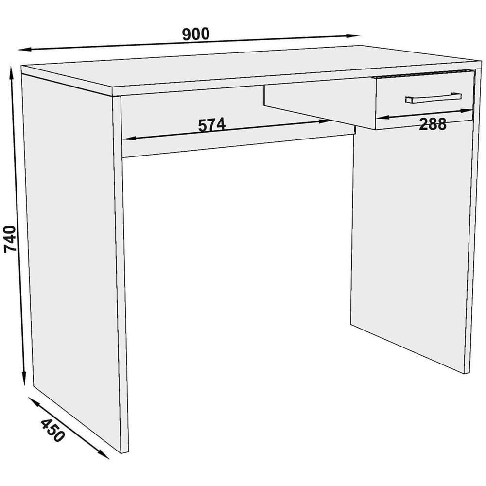 Diocleziano - Scrivania Con Cassetto - Foto 2