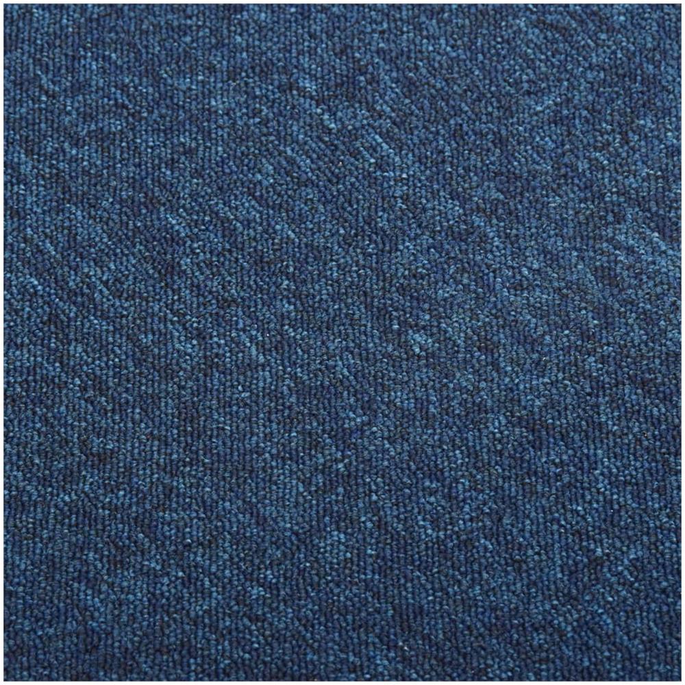 Quadrotte di Moquette 20 pz 5 m² 50x50 cm Blu Scuro - Foto 3