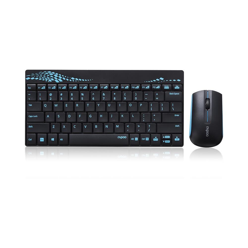 Tastiera USB + RF Wireless + Bluetooth 13514 (Layout QWERTY) Colore Nero - Foto 2