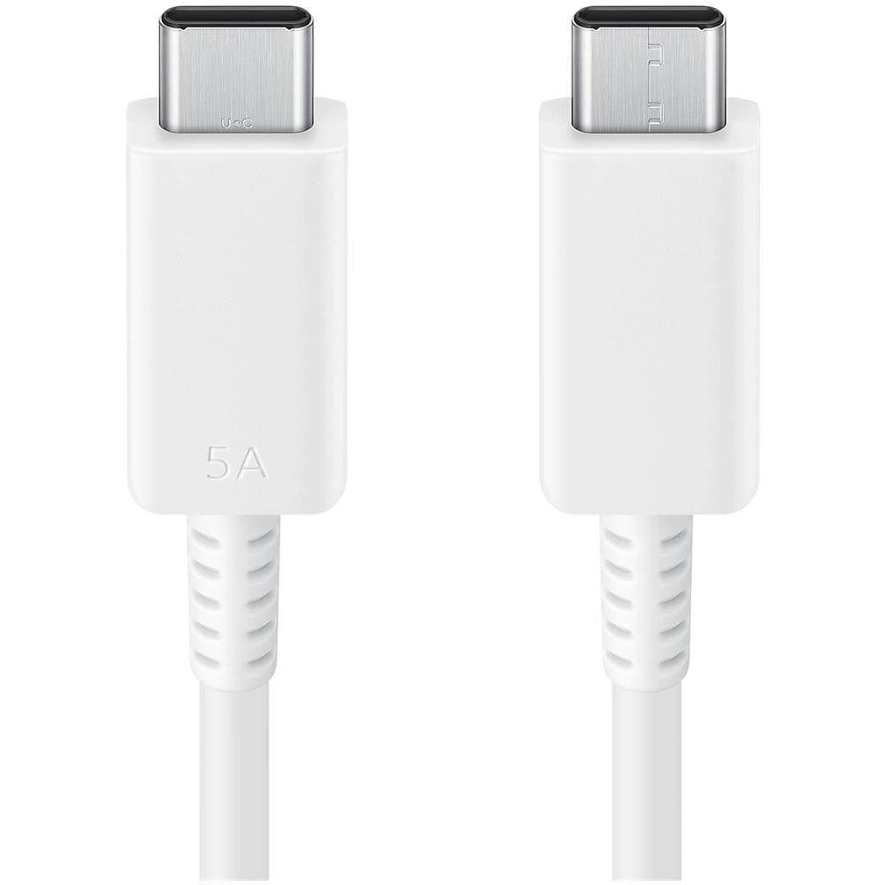 Cavo USB-C a USB-C EP-DX510 - 5A Ricarica Rapida, Lunghezza 1,8m, Trasferimento Dati Veloce - Bianco - Foto 1