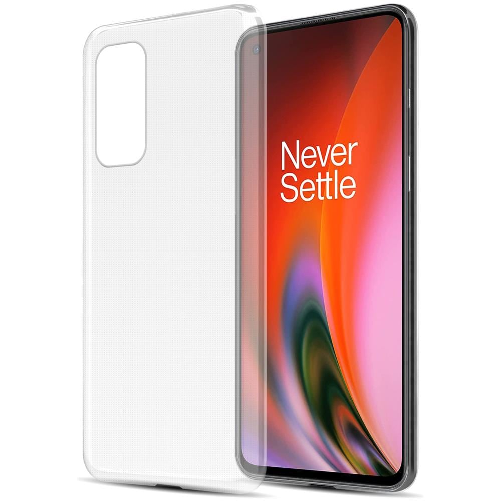 Custodia Compatibile Con Oneplus Nord 2 5g In Completamente Trasparente - Coperchio Protettivo In Silicone Tpu Flessibile - Foto 1