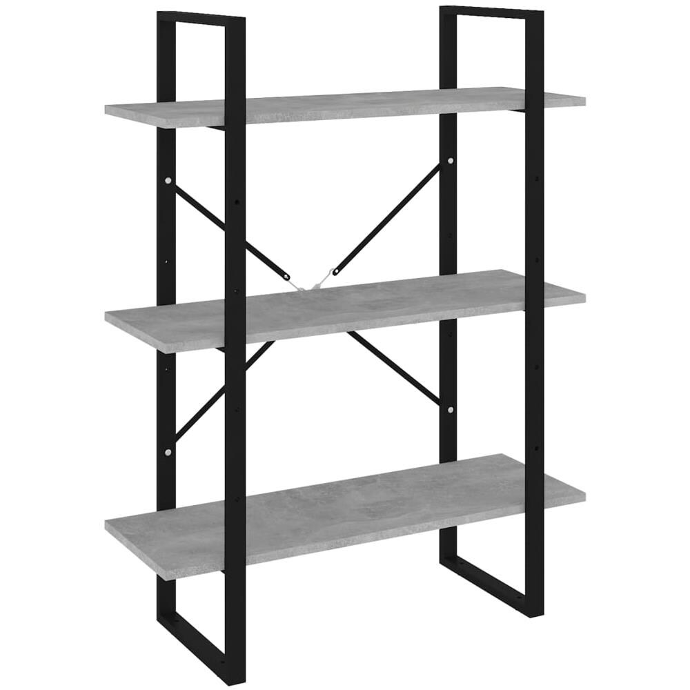 VidaXL Libreria Moderna - Libreria Grigio Sonoma 60x35x107,5 Cm In Legno Multistrato 93533204