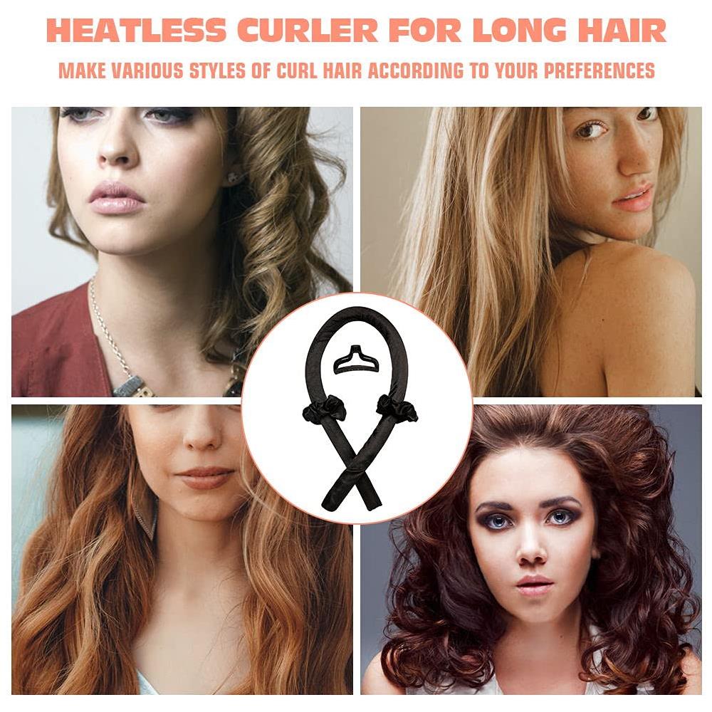 Capelli Arricciati Senza Calore Nero - Foto 2