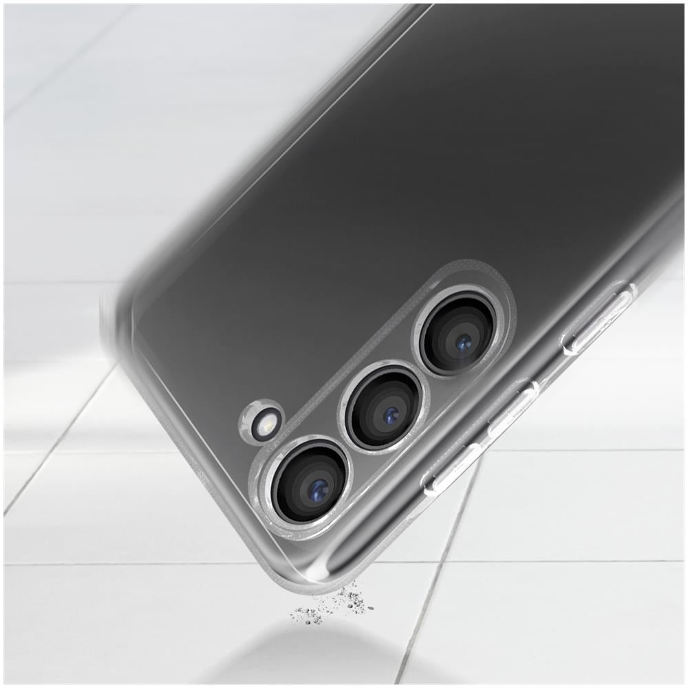 Cover Per Samsung S23 Plus Silicone Trasparente Con Protezione Fotocamera - Foto 6