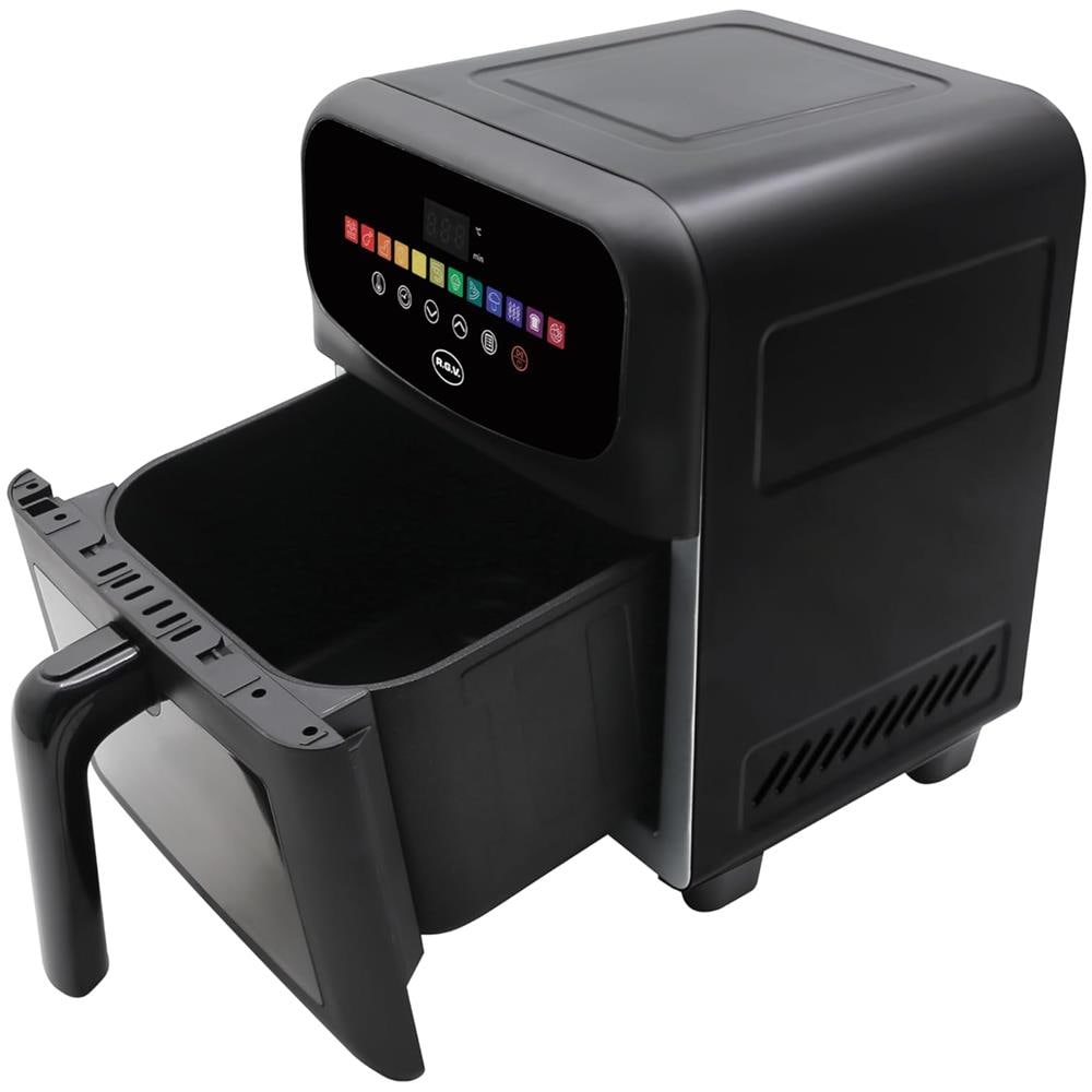 Friggitrice ad Aria Fry Type 6 Air Window Capacità 6 Litri Potenza 1700 Watt Colore Nero - Foto 4