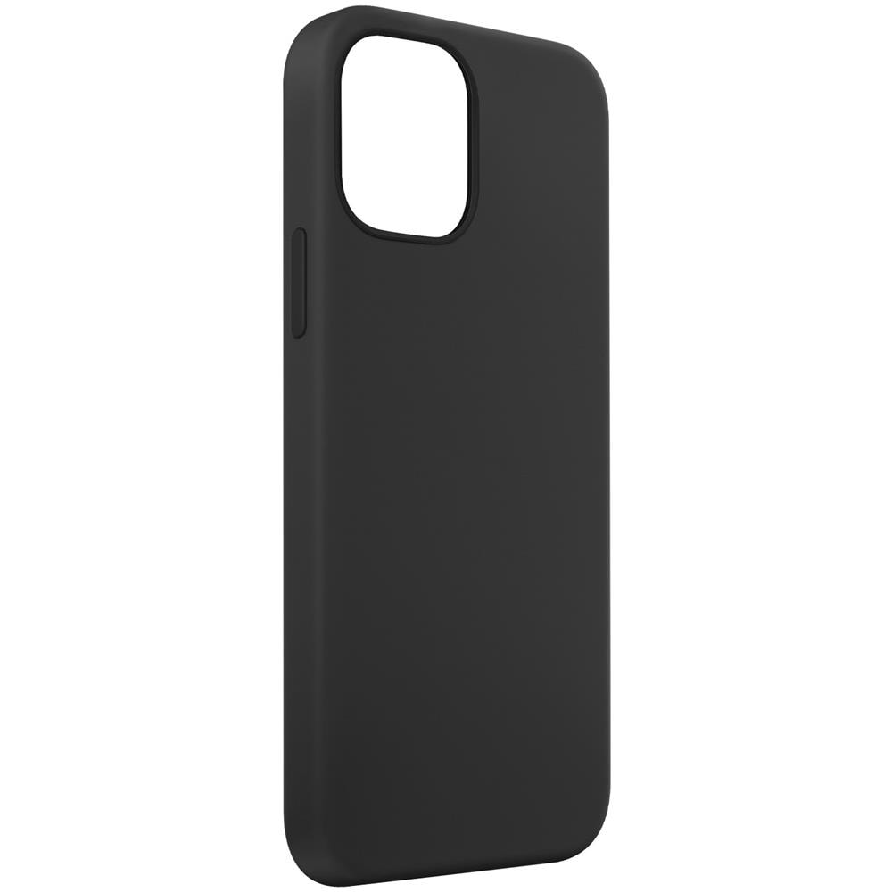 Cover Per Iphone 12 Silicone Flessibile Classic Case Nera - Foto 5