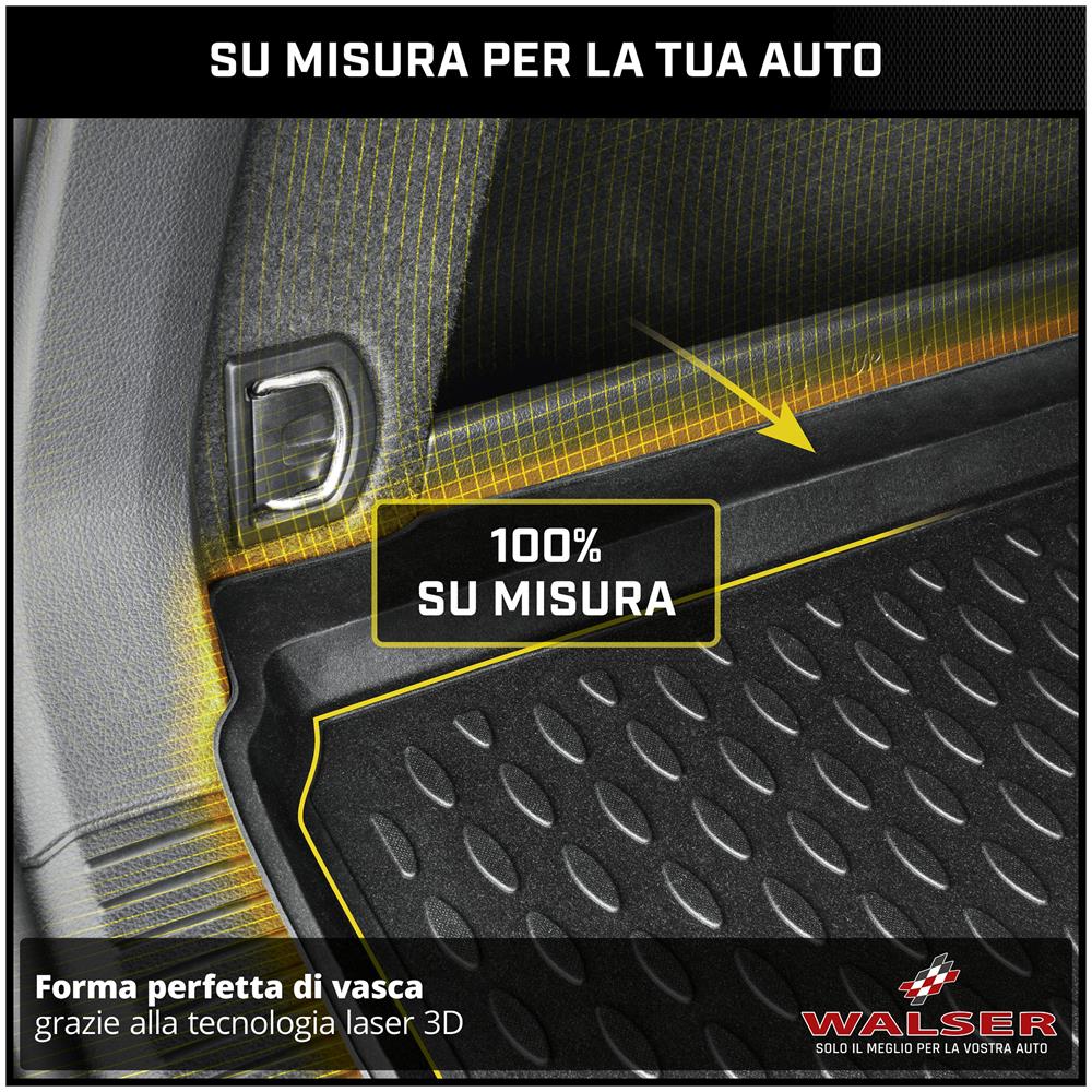 Vasca Baule Su Misura Xtr Per Mercedes Benz Classe B (w246), 2011 - 2018, Piano Di Carico Superiore - Foto 2
