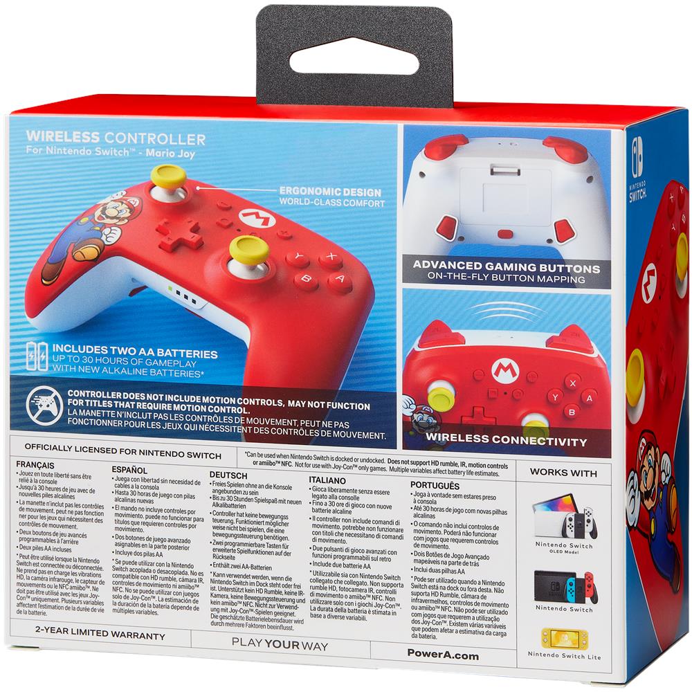 NSGP0012-01 periferica di gioco Rosso Bluetooth Gamepad Analogico Nintendo Switch, Nintendo Switch Lite, Nintendo Switch OLED - Foto 11