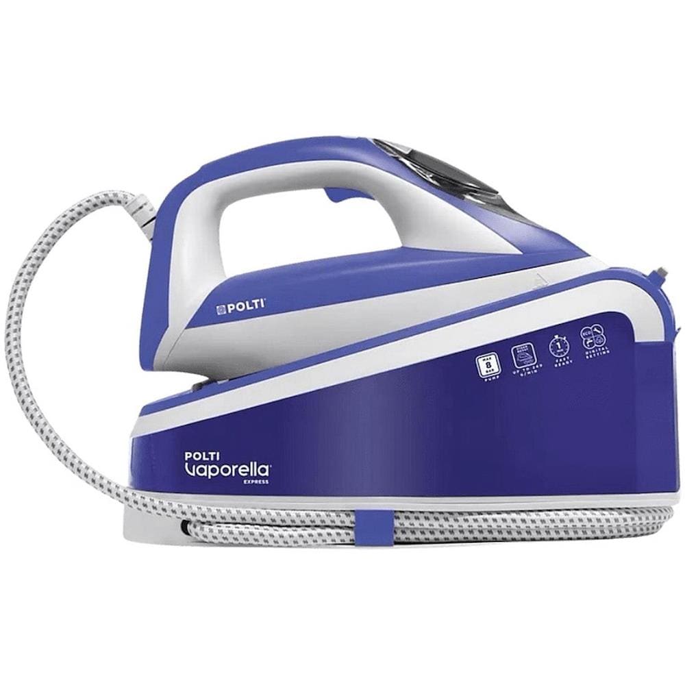 Vaporella Express VE30.30 Ferro da Stiro con Caldaia Continua Potenza 2200 Watt Colore Blu / Bianco - Foto 1