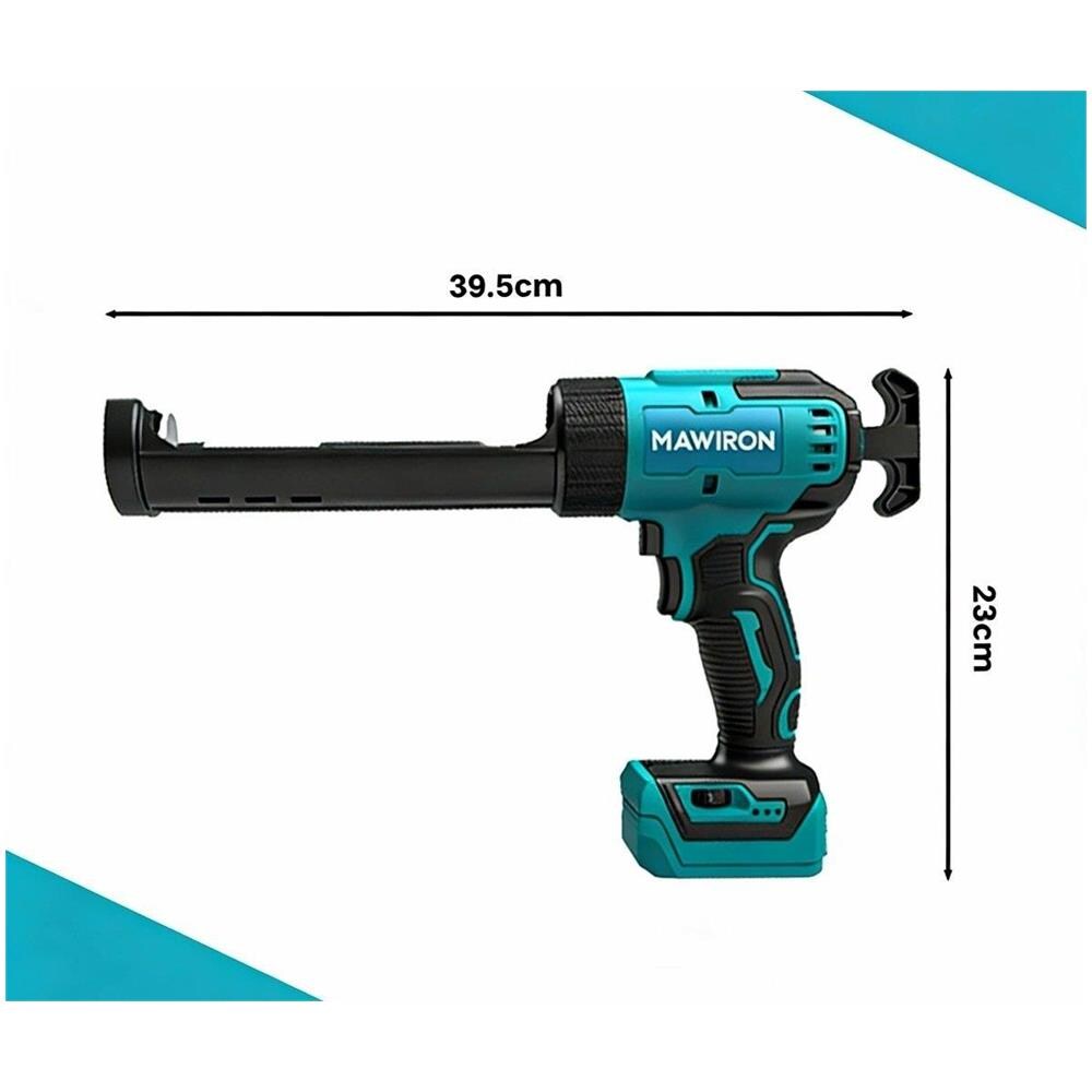 Pistola Per Silicone Elettrica, Pistola Per Stuccare Elettrica, Adatta Per Riparazioni Di Finestre, Porte, Cucine Ed Edifici, Senza Batteria - Foto 2