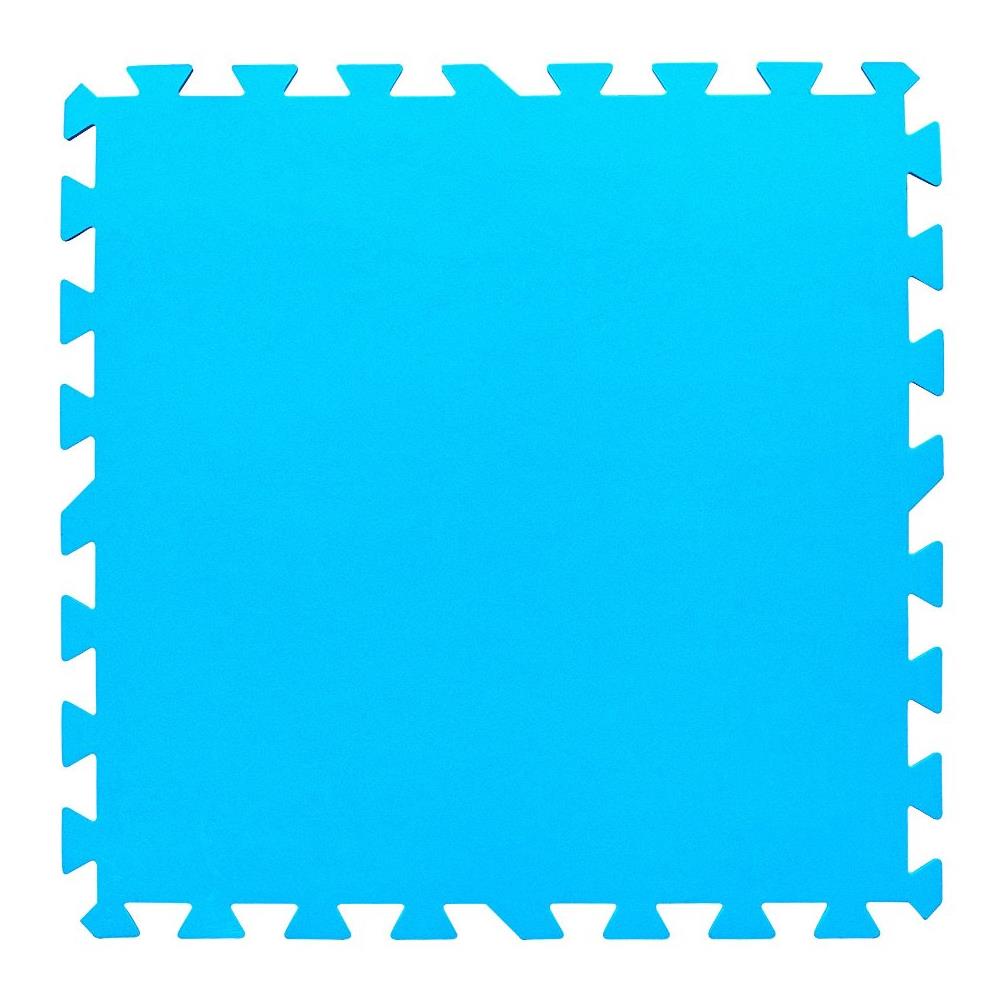 Tappeto Componibile 8 Pezzi 50x50 cm Protezione fondo piscina - Foto 1