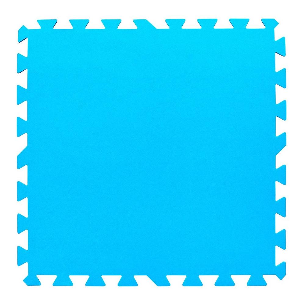 Tappeto Componibile 8 Pezzi 50x50 cm Protezione fondo piscina - Foto 2