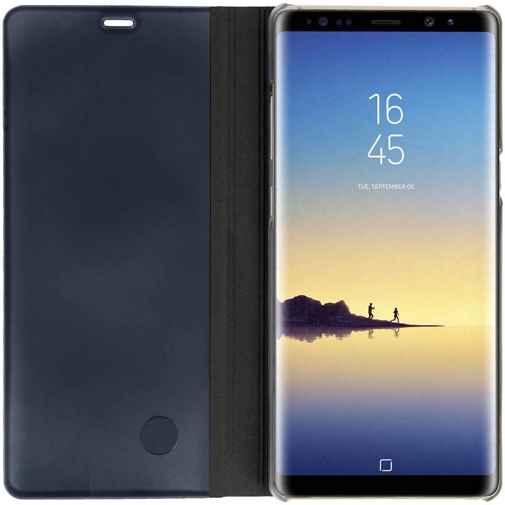 Custodia A Specchio Con Funzione Supporto Per Samsung Galaxy Note 8 - Nero - Foto 2