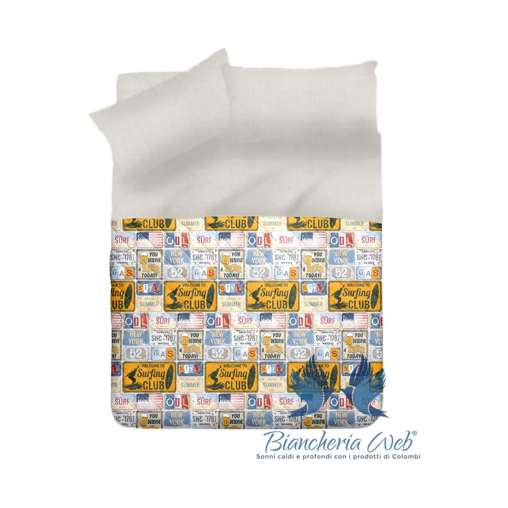 Trapuntino Piumino Estivo Primaverile 100g Disegno Vintage Matrimoniale Vintage - Foto 1